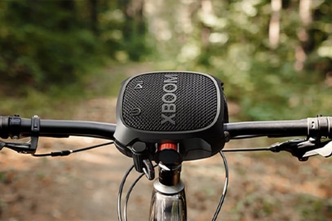 Bisikete bağlı XG2T görüntüsü.